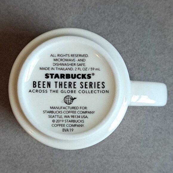 Starbucks: Texas Been There Series USED 2 oz Espresso Mug (Coffee, 2019) PM - Picture 2 of 7